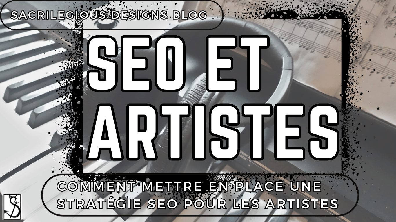 référencement naturel SEO artistes